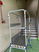 XG Portable Aluminium Working Platform Ladder With Hand Rails | Model : L-XG118 Ladder XG 