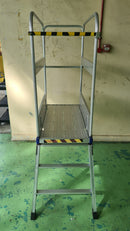 XG Portable Aluminium Working Platform Ladder With Hand Rails | Model : L-XG118 Ladder XG 