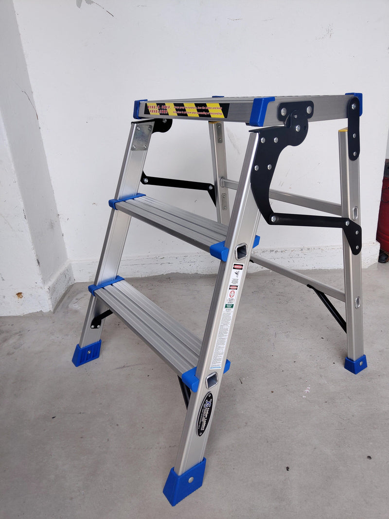 XG XG318A3 Folding Step Ladder (2+1) | Model: L-XG318A3 Folding Step Ladder XG 