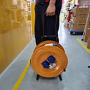 YEBAO Industrial Cable Reel with Double Socket & MCB | Size: 1.5X25M , 2.5X50M | Model : ECR-YB Cable Reel YEBAO 50M (ECR-YB2.5-50M) 