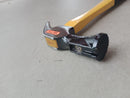 YH Fibreglass Claw Hammer 27mm (Yellow) | Model: HAM-YH-CH27F Claw Hammer YH 