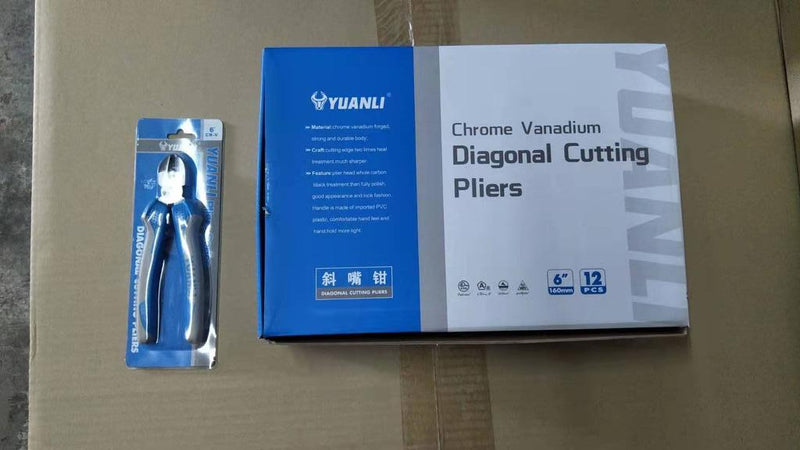 Yuan Li Diagonal Cutting (Cutter) Plier (Series 46P) | Model : PLR-HB46C | Sizes : 6" or 8" - Aikchinhin