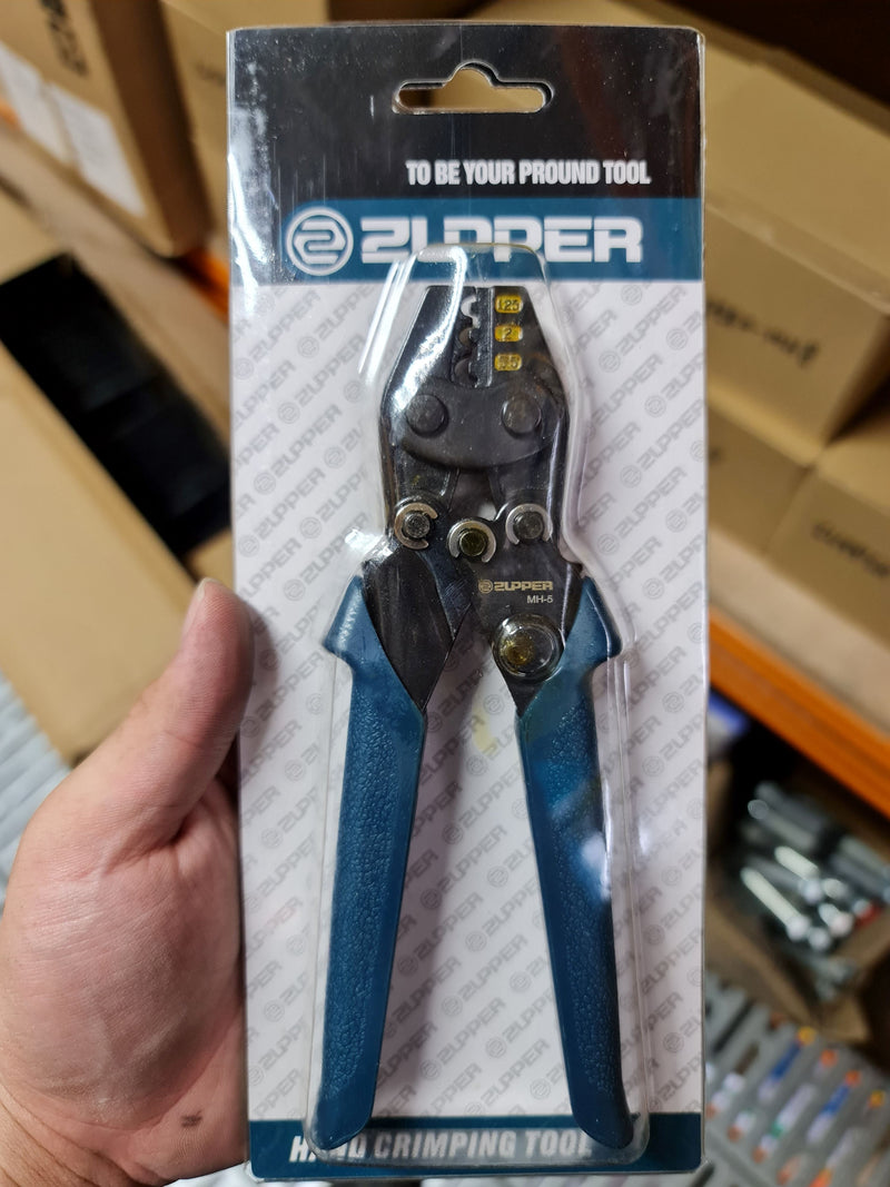 Zupper Hand Crimping Tool 1.25-5.5MM2 | Model: ZUPPER-MH5 Hand Crimping Tool Aik Chin Hin 