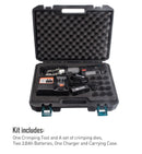 Zupper PZ-240 Cordless Battery Portable 18V Hydraulic Cable Terminal Crimping Tool 240mm² | Model : PZ-240 Hydraulic Crimping Tool Zupper 