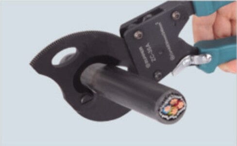 Zupper Ratchet Cable Cutter 36mm (Not for Steel Wire and Hard Copper Wire) | Model : ZUPPER-ZC-36A Cable Cutter Zupper 