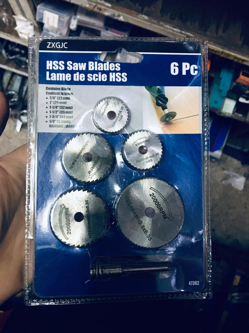 Zxgjc Hss Saw Blades 6Pc | Model : ZXGJC-47362 Hss Saw Blades Zxgjc 